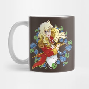 Oscar François de Jarjayes (2021 red edit.) Mug